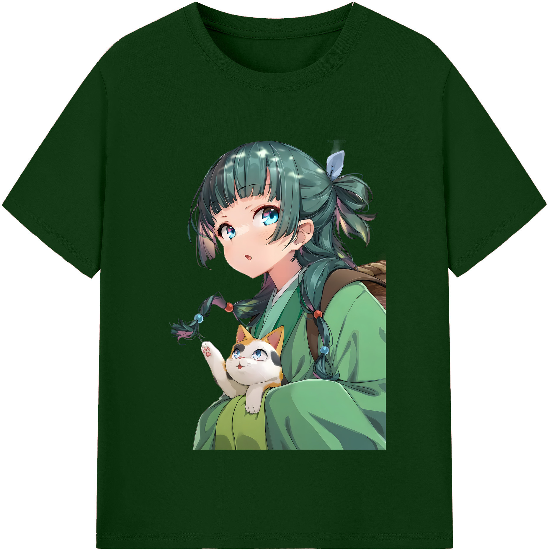 （画像用） 薬屋のひとりごと The Apothecary Diaries 綿100％半袖Tシャツ（フロントプリント）